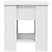 Lusso Casadino -  Tavolino Da Salotto Bianco 101x49x52 Cm In Legno Multistrato - Foto miniatura 4