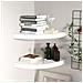 Lusso Casadino -  Scaffali Angolari A Parete 2 Pz Bianco Lucido 35x35x3,8 Cm Mdf - Foto miniatura 8