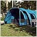 Tenda Familiare a Tunnel per 8 Persone Blu Impermeabile - Foto miniatura 2