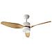 Ventilatore A Soffitto Con Luce Anderson Con Telecomando Led Marrone Chiaro - Foto miniatura 2