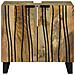 Mobile per Lavabo 62x33x58 cm Legno Massello di Mango e Legno Ingegnerizzato - Foto miniatura 3