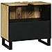Mobile per Lavabo 62x33x58 cm Legno Massello di Mango e Legno Ingegnerizzato - Foto miniatura 5