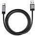 Cavo Di Carica E Trasferimento Usb Verso Usb-c 3a 27w Veloce 1,2 M, Nero - Foto miniatura 9