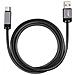 Cavo Di Carica E Trasferimento Usb Verso Usb-c 3a 27w Veloce 1,2 M, Nero - Foto miniatura 5