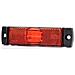 Fanale Di Ingombro A Led Rosso 12-36v Confezione Da 2 Pezzi - Foto miniatura 1