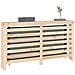 Copertura Termosifone 153x19x84 cm in Legno Massello di Pino - Foto miniatura 4