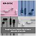 IER-EX15C Auricolare Cablato In-ear Musica e Chiamate USB tipo-C Rosa - Foto miniatura 2