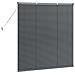 Tenda per Finestra con tende Manuale Grigio scuro Alluminio - Foto miniatura 7