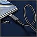 Cavo Usb 3.2 Type-c: Trasferimento Dati Ad Alta Velocità 10gbps E Ricarica Rapida 60w Black 3 M - Foto miniatura 2