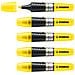 LUMINATOR - Evidenziatore - lunga durata e doppio tratto (2 + 5 mm) - Confezione da 5 - Giallo - Foto miniatura 1
