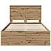 Struttura del letto Rovere Artigianale 135 x 190 cm - Foto miniatura 7