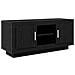 Mobile TV Rovere Nero 102 x 35 x 45 cm Legno multistrato - Foto miniatura 1