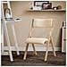 Sedie Pieghevoli Da Pranzo Con Seduta Imbottita, Design Elegante Salvaspazio, In Bianco - Foto miniatura 2
