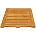 Tappeto da bagno Tinta unita Marrone 80 x 50 cm legno - Foto miniatura 5