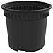Vaso Rotondo per Fiori 6 pcs Nero Ø 15 x 12 cm Plastica - Foto miniatura 5