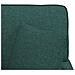 Chaise Longe con Gonna con cuscino 3 pcs Verde Scuro Tessuto - Foto miniatura 9