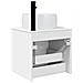 Mobile lavabo da parete Bianco Lucido 49 x 44,5 x 66 cm - Foto miniatura 3