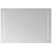 Specchio da bagno LED Trasparente 40 x 60 cm vetro temperato - Foto miniatura 1