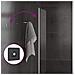 Specchio da bagno LED Trasparente 40 x 60 cm vetro temperato - Foto miniatura 8