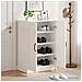 Mobile per scarpe UTRECHT 59,5 x 39,5 x 87 cm Bianco Lucido - Foto miniatura 2