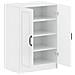 Mobile per scarpe UTRECHT 59,5 x 39,5 x 87 cm Bianco Lucido - Foto miniatura 3
