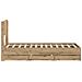 Struttura del letto con stoccaggio e testata Artisan Oak - Foto miniatura 4