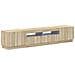 Mobile TV LED a 5 pezzi Rovere Sonoma Legno ingegnerizzato - Foto miniatura 1