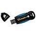 Pendrive 128 Gb Flash Voyager USB 3.0 Impermeabile e Antiurto Colore Nero / Blu - Foto miniatura 3
