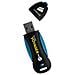 Pendrive 128 Gb Flash Voyager USB 3.0 Impermeabile e Antiurto Colore Nero / Blu - Foto miniatura 5