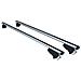 Coppia Barre Alluminio Per Auto Con Railing Integrati 135 Cm - Foto miniatura 1