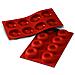 Stampo Savarin 6 Cavit? 7cm Classic Terracotta Silicone - Foto miniatura 2