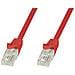 ICOC U6-6U-015-RET - Cavo di Rete Patch in Rame Cat. 6 Rosso UTP 1,5m - Foto miniatura 1
