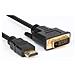 Cavo Monitor Video HDMI a DVI M / M 180 cm - Nero - Foto miniatura 1
