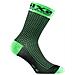 Ccomsc35vefi Six2 Comp Sho Calza Corta Compressiva Green Fluo 35/38 - Foto miniatura 1