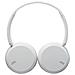 Cuffie Wireless Bluetooth HA-S35BT con Bass Booste Collegamento Smartphone Colore Bianco - Foto miniatura 3