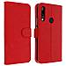 Custodia Huawei P Smart Z / Y9 Prime 2019 Portacarte Funzione Supporto - Rosso - Foto miniatura 1