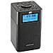 Cr-m10dab-b Radiosveglia Rds Da Tavolo Alimentazione Rete / batteria Display Lcd Azzurro Connessione Bluetooth Retroilluminazione Quadrante Radio 24 Emittenti Memorizzabili Colore Nero - Foto miniatura 1