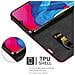 Custodia Compatibile Con Samsung Galaxy M10 In Rosso Mela - Coperchio Protettiva Con Chiusura Magnetica, Funzione Stand E Tasca Per Le Carte - Foto miniatura 2