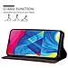 Custodia Compatibile Con Samsung Galaxy M10 In Rosso Mela - Coperchio Protettiva Con Chiusura Magnetica, Funzione Stand E Tasca Per Le Carte - Foto miniatura 4