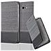 Custodia Compatibile Con Samsung Galaxy J7 2017 (us Version) In Grigio Nero - Coperchio Protettiva Con Chiusura Magnetica, Funzione Stand E Tasca Per Le Carte - Foto miniatura 4