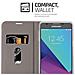 Custodia Compatibile Con Samsung Galaxy J7 2017 (us Version) In Grigio Nero - Coperchio Protettiva Con Chiusura Magnetica, Funzione Stand E Tasca Per Le Carte - Foto miniatura 9
