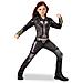 Costume Tuta Black Widow Per Bambina - Taglia: 8 A 10 Anni - Foto miniatura 1