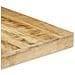 Tavolo Da Pranzo 160x80x76 Cm In Legno Massello Di Mango Grezzo - Foto miniatura 4