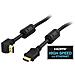 Cavo Hdmi Angolato, Hdmi Ad Alta Velocità Con Ethernet, 1 M, Nero - Foto miniatura 3