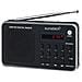 Portable digital AM / FM radio silver, 3,5 mm, Portatile, LED, Analogico, AM, FM, PLL, Batteria - Foto miniatura 1