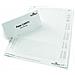 Inserto Cartoncino Portanome Da Tavolo / segnaposto 61/122x150mm 40 Pz Bianco - Foto miniatura 1
