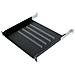 19" shelf 1U 750mm 80kg plastic black - Foto miniatura 1