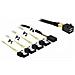 85732 cavo di interfaccia e adattatore Mini SAS HD SFF-8643 4x SATA 6 Gb / s 7 Pin + 8 pin sideband Black, Green - Foto miniatura 1