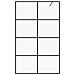 Parete Per Doccia Walk-in Vetro Trasparente Esg 115x195cm Nera - Foto miniatura 3