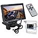 Kit Monitor 7" Lcd Telecamera 18 Led. Retromarcia Auto Camera Ccd Retrocamera - Foto miniatura 1